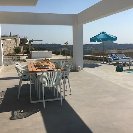 Luxury Villa Hera With Private Pool Afantou Exterior foto